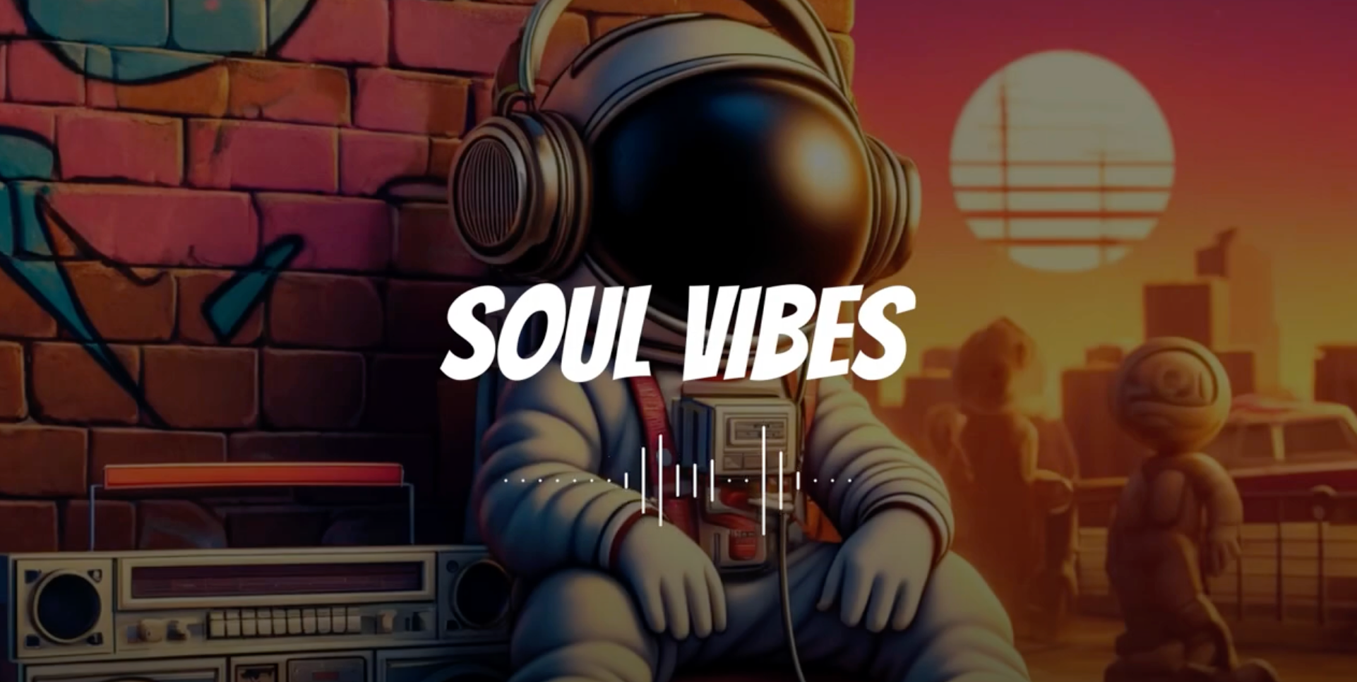 Load video: beat video for &quot;Soul Vibes&quot; which is a soul sample type beat for boom bap rappers